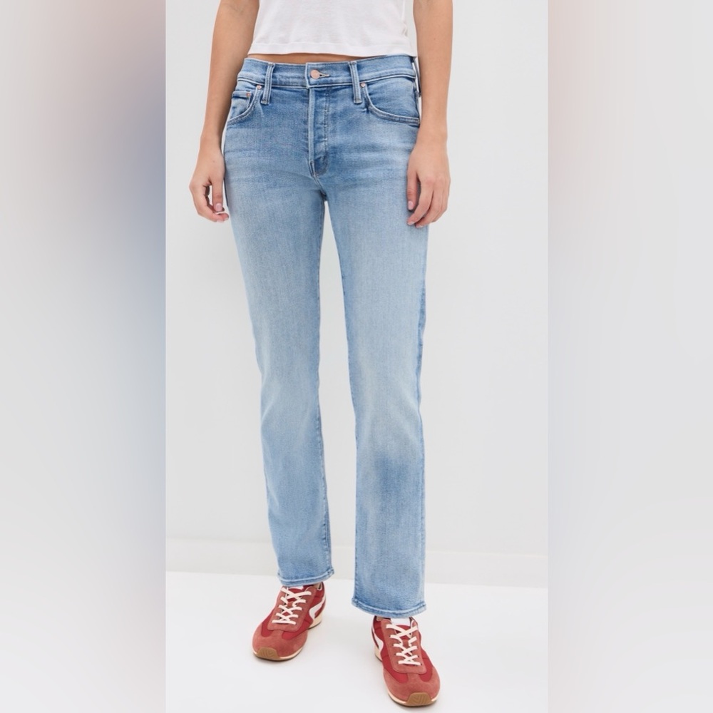 MOTHER Women’s Hiker Hover Full Moon Straight Jeans 27